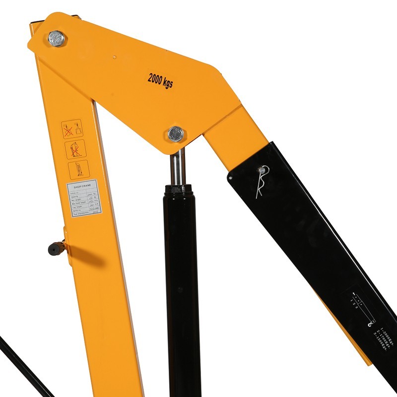 Gru idraulica 2 tonnellate pieghevole - Manueleva.it