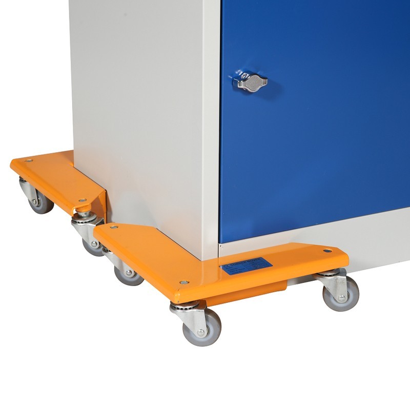 Zoom sobre un esquina rodante 150kg