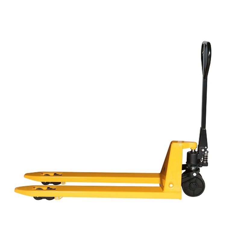 vista lateral de la transpaleta manual de 2500 kg