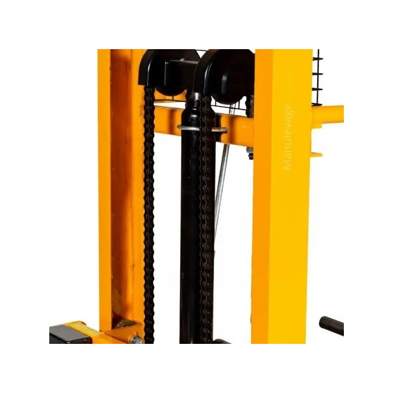 Zoom sobre la cadena doble del apilador 500kg 1300mm