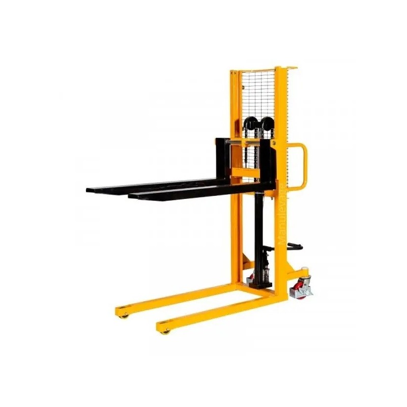 Vista desde 3/4 del apilador 500kg 1300mm