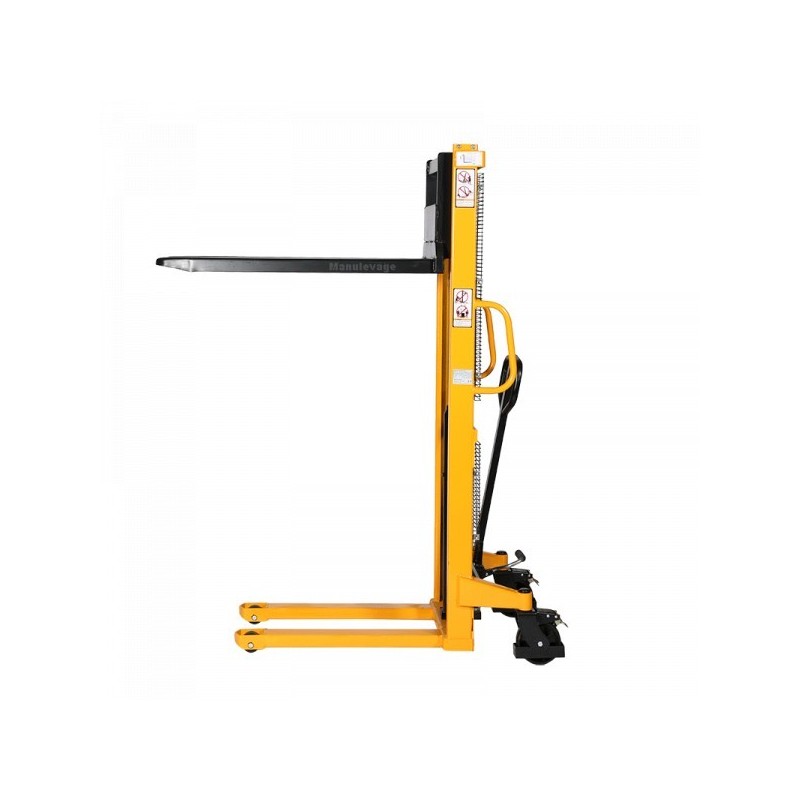 Stoccatore manuale 200kg - elevazione rapida (4cm) - 1600 mm