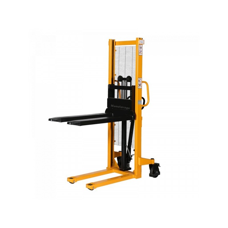Stoccatore manuale 200kg - elevazione rapida (4cm) - 1600 mm