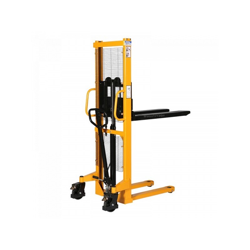Stoccatore manuale 200kg - elevazione rapida (4cm) - 1600 mm