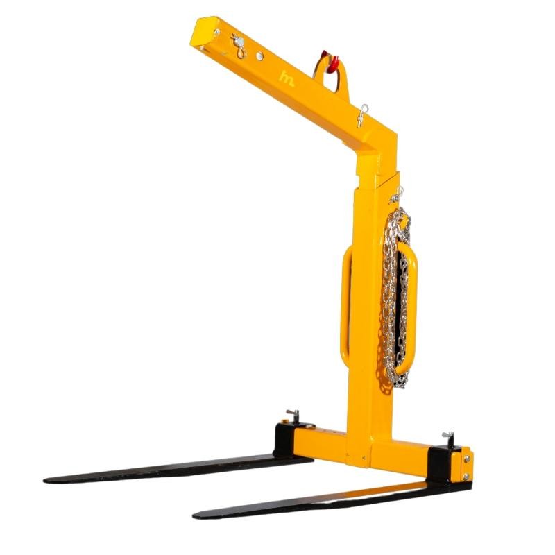 Vista general de la horquilla para palets