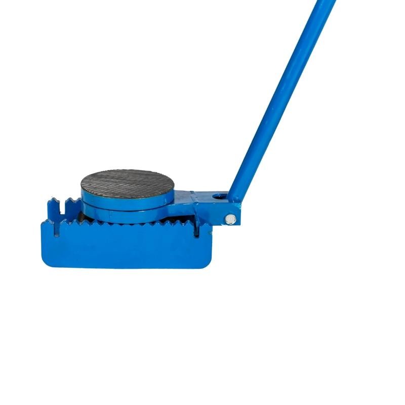 Vista de perfil  de una plataforma pivotante  del kit de patín giratorio 60t