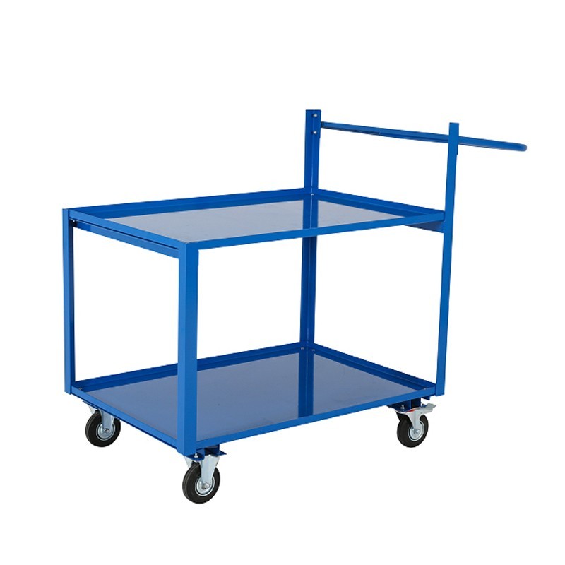 Vista desde 3/4 del carro para preparar pedidos 250kg