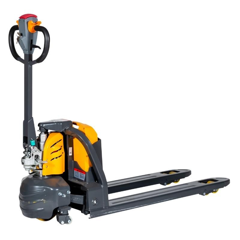 visión general de la transpaleta eléctrica 1500 kg batería de litio de 30 Ah