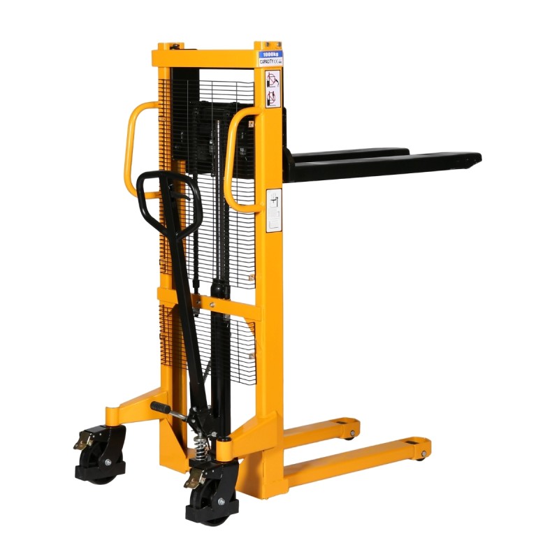Vista general del apilador manual 1200mm 4cm 1500kg