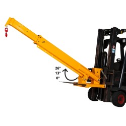 Vista general de la Pluma para carretilla elevadora articulada 3.2 T