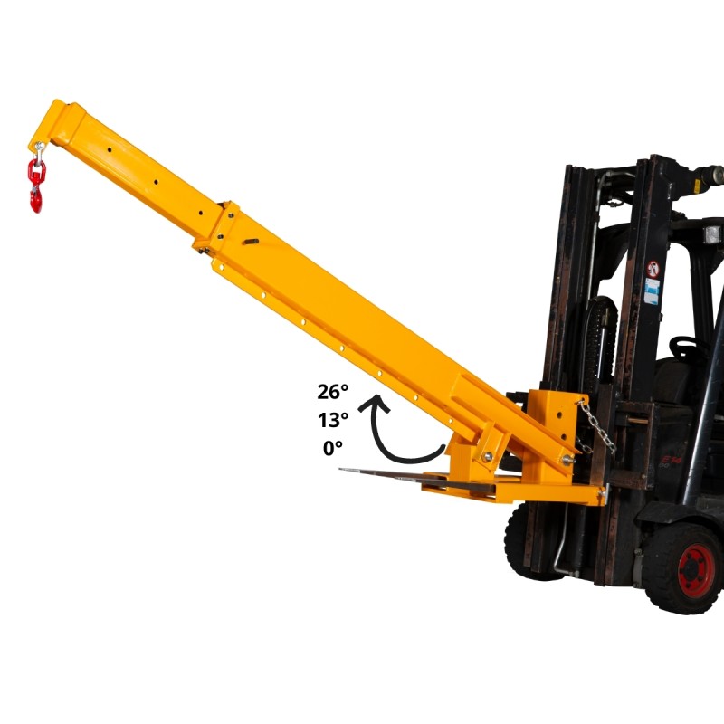 Vista general de la Pluma para carretilla elevadora articulada 3.2 T