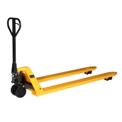 Vista delantera de 3/4 de la Transpaleta manual 2000 kg - Horquillas anchas 680 mm