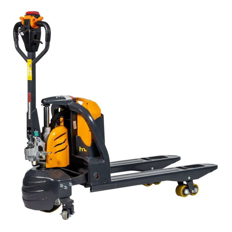 Transpaleta eléctrica litio 40Ah horquillas 950mm - vista delantera de 3/4