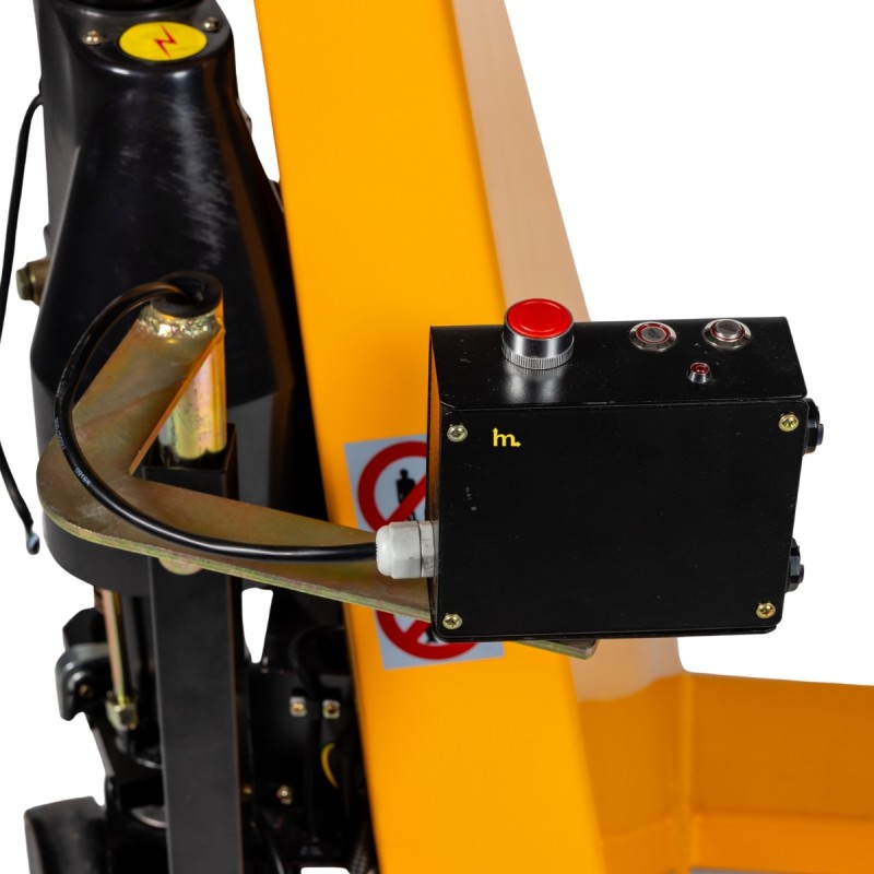 Zoom en el interruptor eléctrico
de la transpaleta elevadora con nivel constante 1000kg monocilíndrica