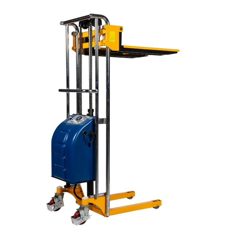 Vista general del apilador semi eléctrico 1500mm 400kg