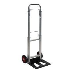 Vista general de la carretilla de aluminio plegable 90kg