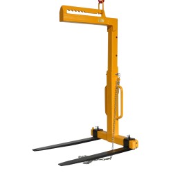 Vista general de la horquilla para palets 1000 kg