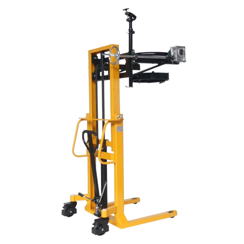 Vista general del apilador volteador de barriles perfil bajo 350 kg - Elevación 1500 mm