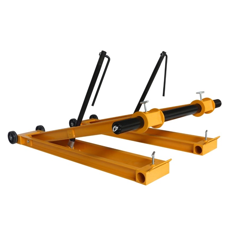 Vista general del desenrollador de carretes - Capacidad 3000 kg