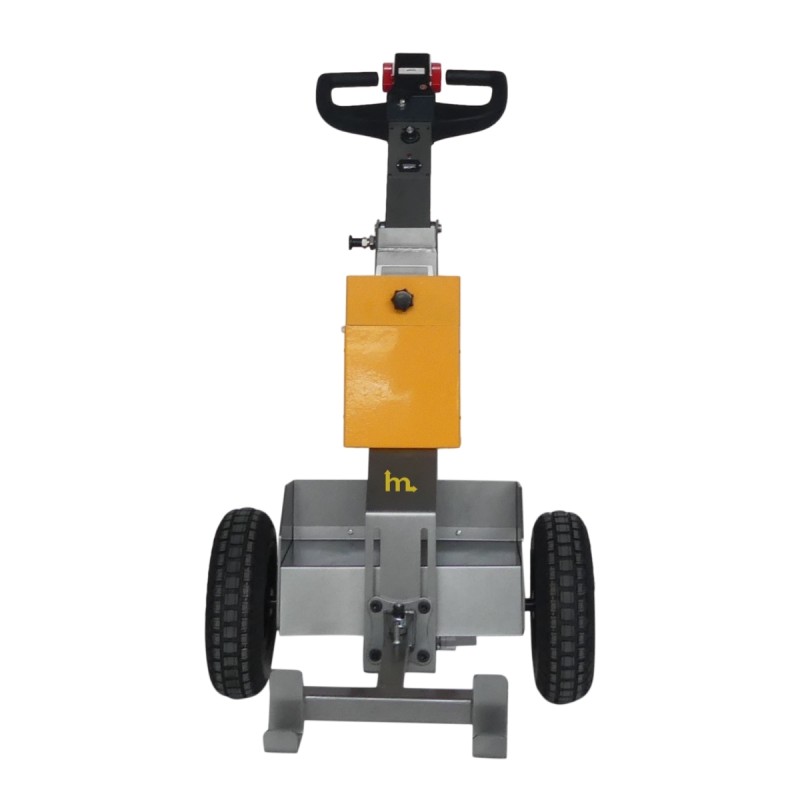 Vista frontal del remolcador eléctrico 1000 kg