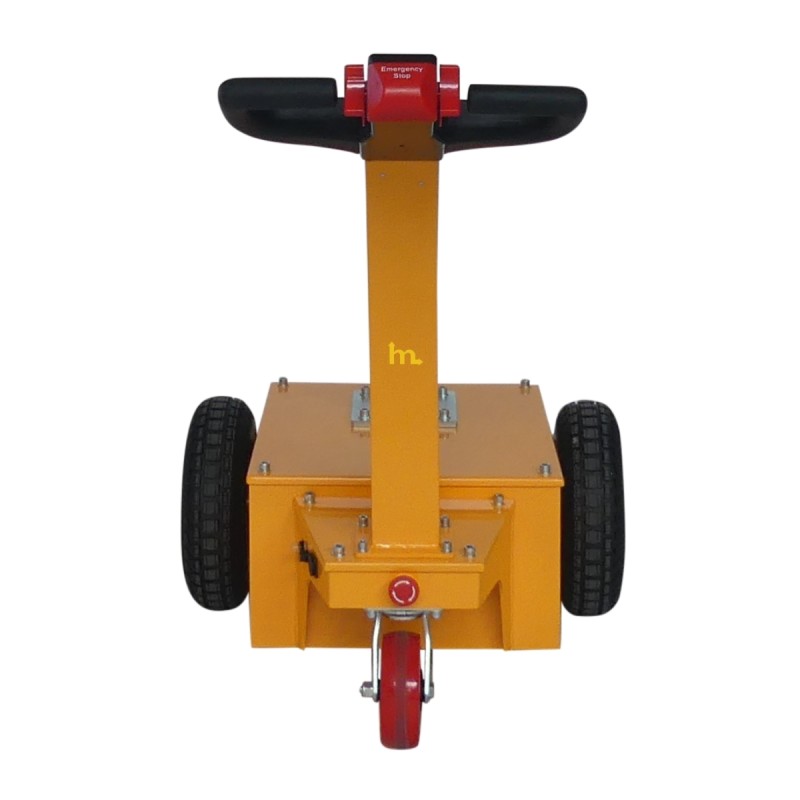 Vista trasera del remolcador eléctrico 1500 kg