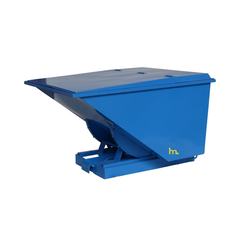 Vista de la tapa para tolvas autobasculantes 900L