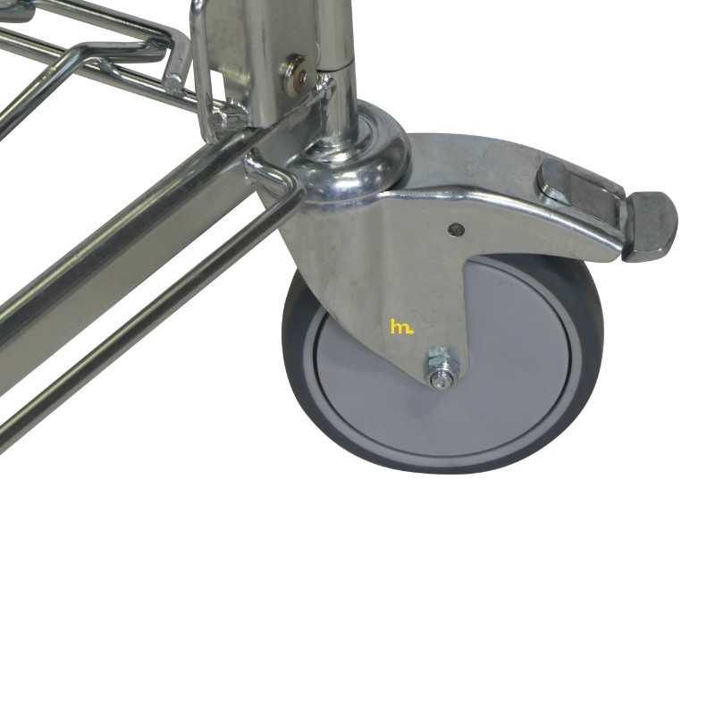 Zoom a la rueda del Carro nivel constante 300 kg