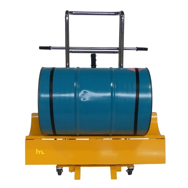 Vista frontal Mini apilador para bobinas 400 kg - Elevación 1200 mm