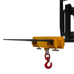 Vista general del gancho para carretilla elevadora 2.5 toneladas