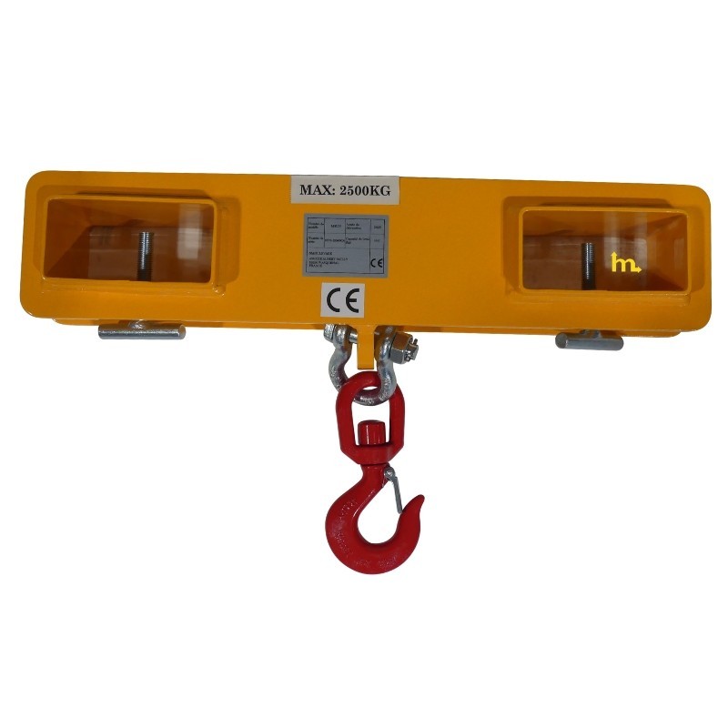 Vista del gancho para carretilla elevadora 2.5 toneladas