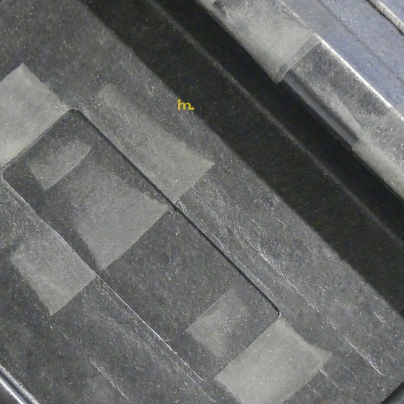 Vista del caucho del tope para transpaleta manual